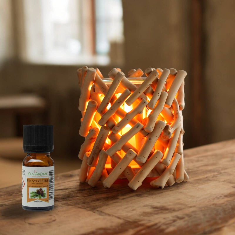 Zen'Arome - Elektrischer Wachsbrenner und Duftwachse Calorya Nr. 7 Duftlampe Aromalampe