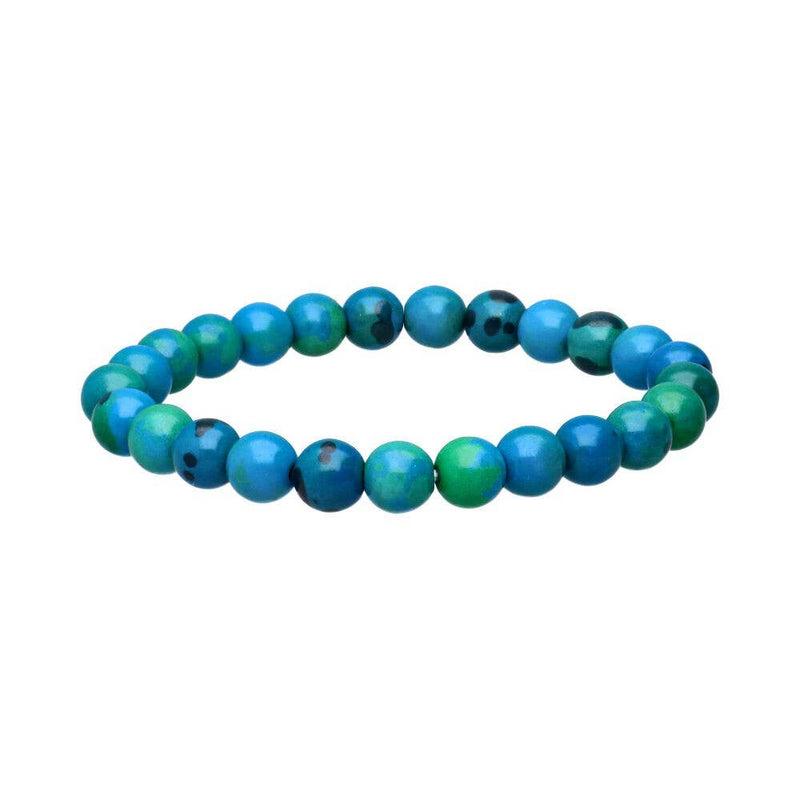 Bracelet Chrysocolle 8mm d'épaisseur