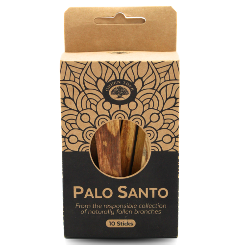 Green Tree Palo Santo 10 thin sticks