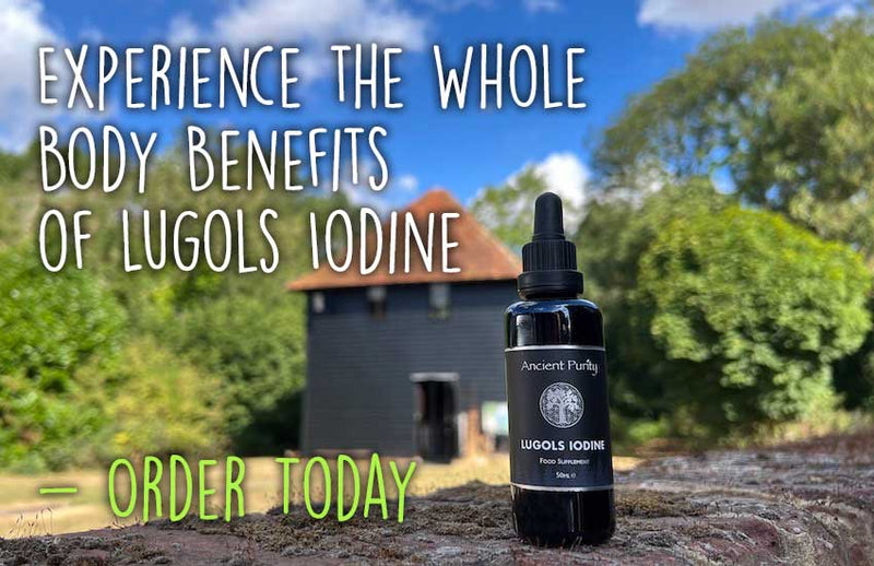 Ancient Purity - Lugolsche Jodlösung - 50 ml Originalformel | Hohe Stärke Sicher