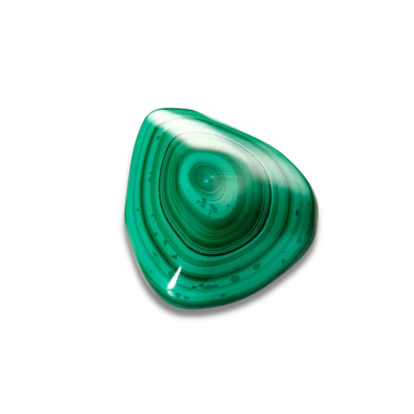 Malachite “Transformation” rolled stone