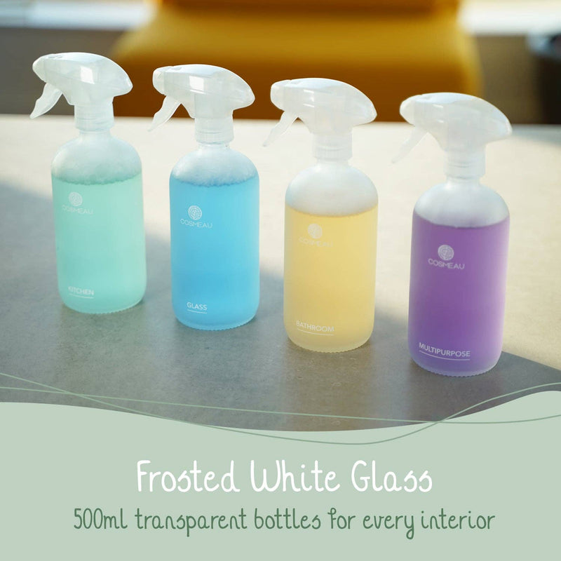 Bamboozy x Cosmeau - Cosmeau Mehrzweck-Sprühflasche Mattweiß