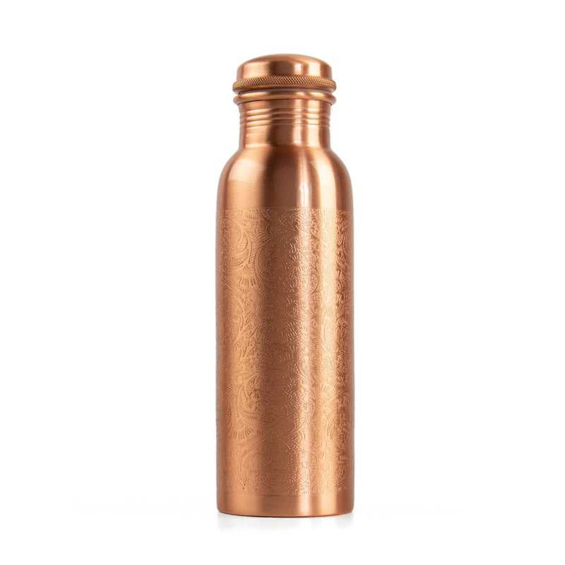 copper drinking bottle