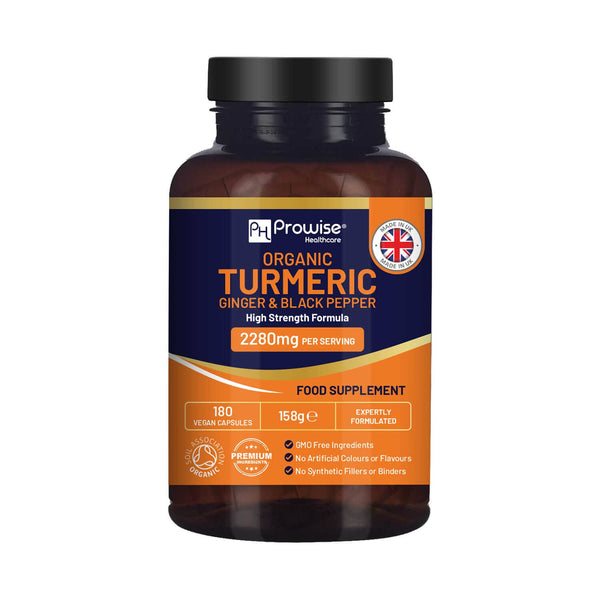 Prowise Healthcare - Bio-Kurkuma 2280mg (hochfest) mit schwarzem Pfeffer