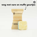 Schachtel COSMEAU Geschirrspülmaschinen-Tiefenreinigungstabs, 12 Tabletten für ein Jahr, septik-sicher.