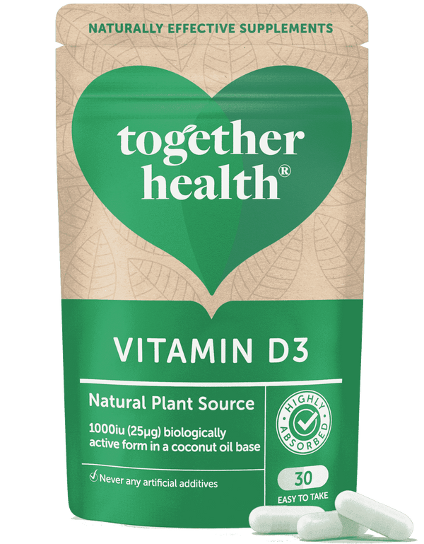 Vitamin D3 1000i — Vegan D3 — 30 Kapseln