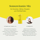 Nutriproud GmbH - Sonnenkraft: Vitamin D3 1000 I.E. mit K2 + Calcium