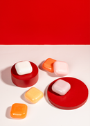 Koji White sechs bunte Seifen