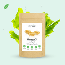 Omega 3 Kapseln aus Algenöl - Vegan - Gehirn, Herz, Sehkraft