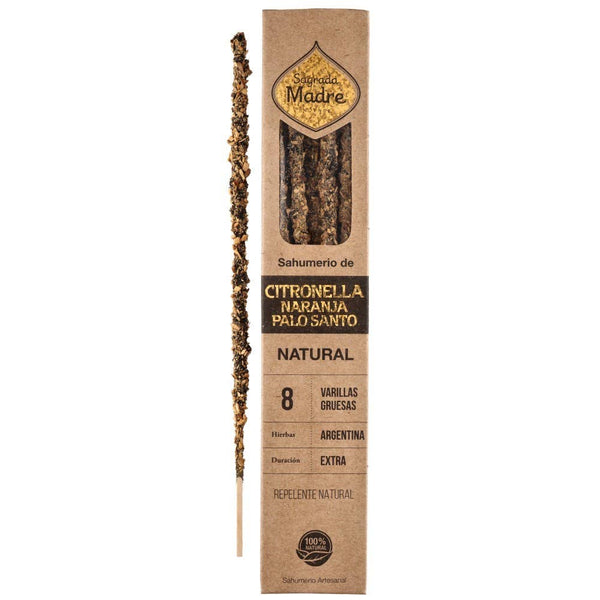 Vives de la Cortada S.L - Natürliche Orangen-Citronella und Palo Santo-Weihrauch - Sagrada M