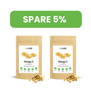 Omega 3 Kapseln aus Algenöl - Vegan - Gehirn, Herz, Sehkraft