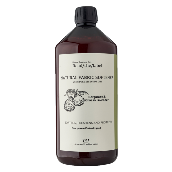 Natural Fabric Softener — Bergamot &amp; Grosso Lavender 1000 ml