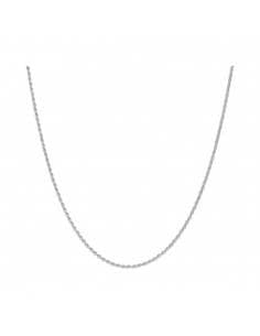 Chaîne en argent sterling 925 – 50 cm simple et élégante
