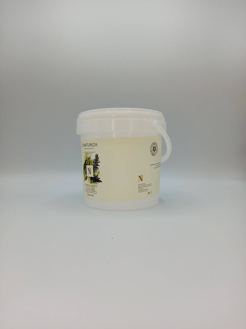 d'Natureza - Saboaria da Serra, Lda - Additifs de bain aux herbes de romarin et d'eucalyptus 200 g, 1 kg et 2,5 kg