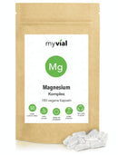 Magnesium Komplex Kapseln 180 Stück hochdosiert - Vegan