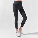 Yoga Leggings Schwarz 7/8 YULA Yoga-Leggings mit hoher Taille