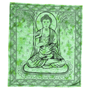 Wall hanging ritual cloth "Buddha's Serenity" made of cotton 200x220cm