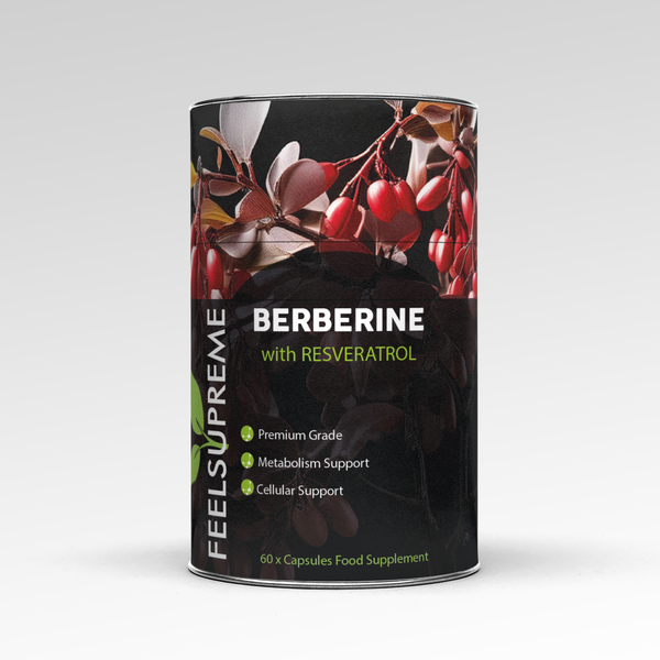 Berberin- und Resveratrol-Supplement | Metabolismus und Langlebigkeit