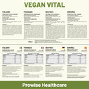 Vegane Vital Multivitamine 120 Kapseln - Prowise Healthcare