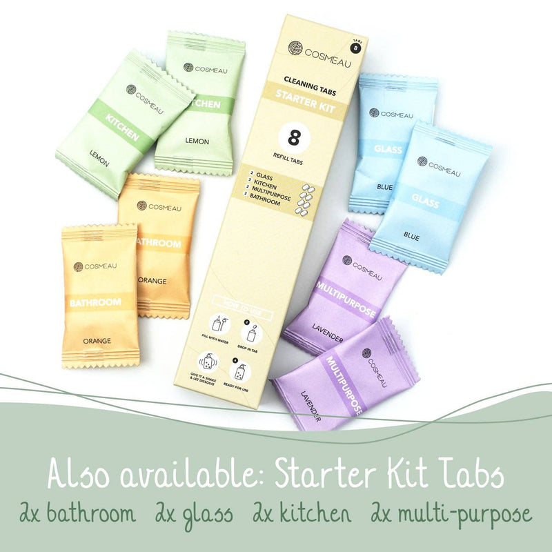 Bamboozy x Cosmeau - Cosmeau Kitchen Cleaning Tabs, Nachfüllpackung, 6 Stück