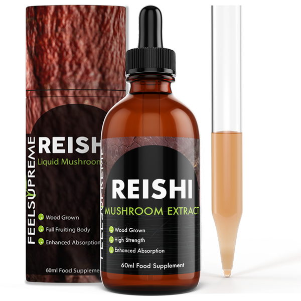 Reishi-Pilz-Flüssigkeit | Hochdosiert |— 60 ml