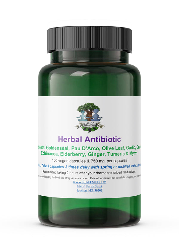 Herbal Antibiotic - Natural Herbal Supplement for the Immune System