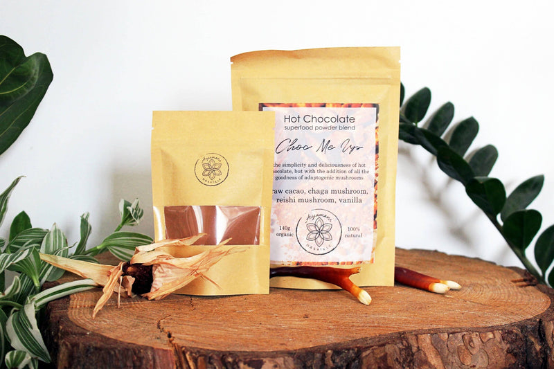 Choc Me Up | Mushroom Cacao, ceremonial quality with Reishi and Chaga
