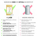 MSM capsules 120 pieces high dose - vegan - made in Germany - Schmerzen, Entgiftung, Regeneration