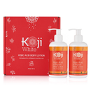 Kojic Acid Koji White Papaya Körperlotion – Doppelpack 2 × 250 ml