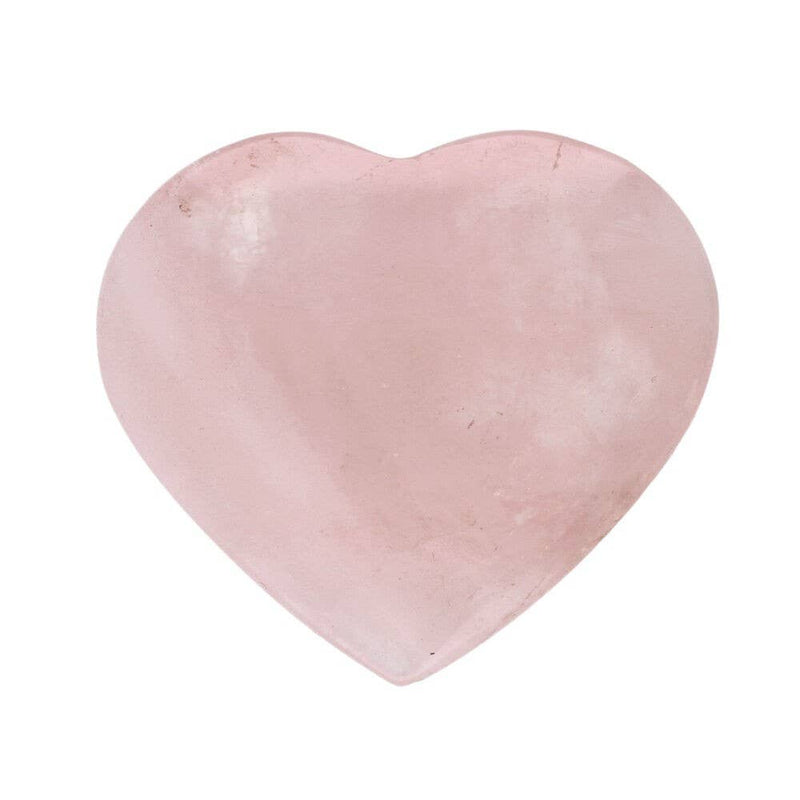 Coeur de quartz rose