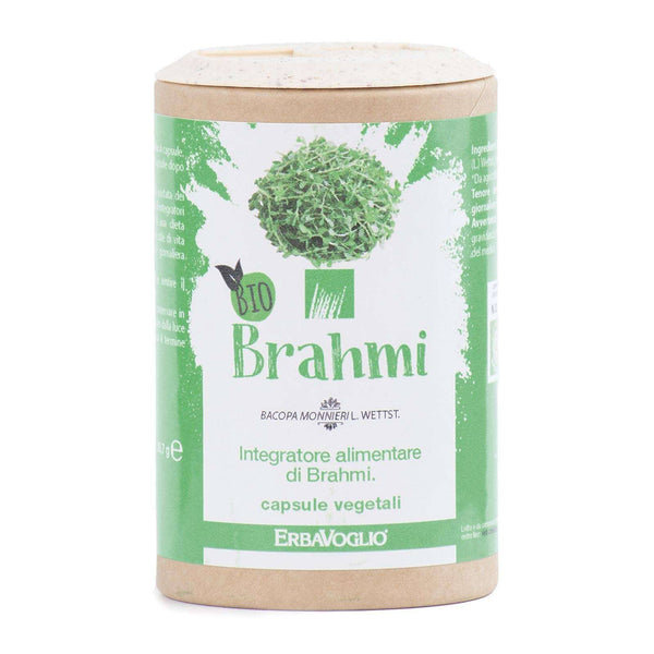 Brahmi Bio-Kapseln 60 Kapseln à 345g - Gedächtnis, Konzentration, Angst, Schlaf