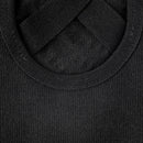 Rückenfreie Yoga-Socken mit Kreuzriemen und Griffen — rutschfest