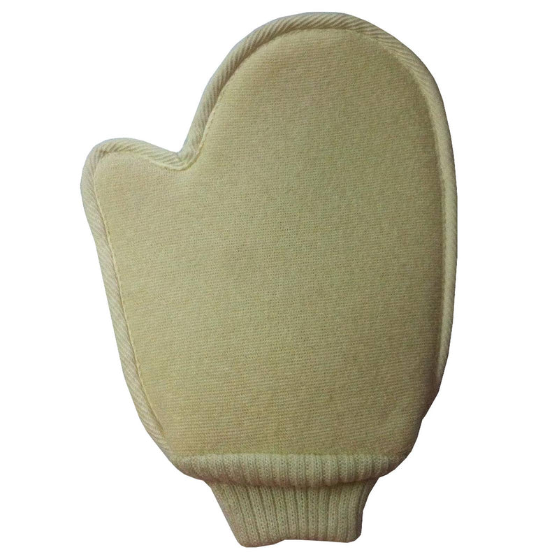 Zen'Arome - Peeling-Handschuh - Gesichtshandschuh im Loofa-Stil und Gesicht aus Baumwolle