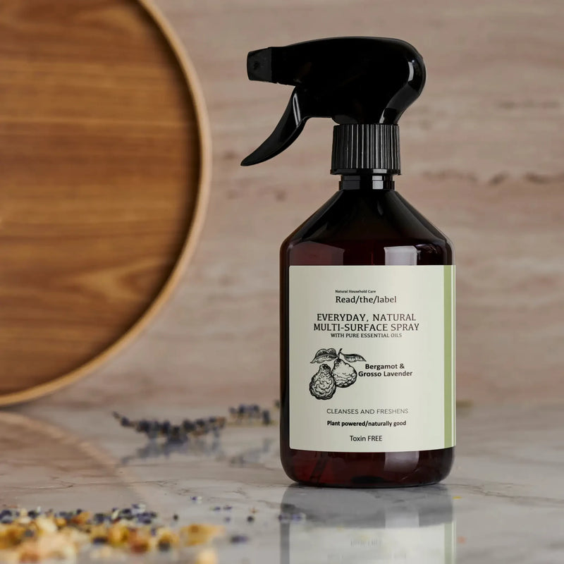 Nettoyant désinfectant naturel pour surfaces à la bergamote et à la lavande Grosso 500 ml 