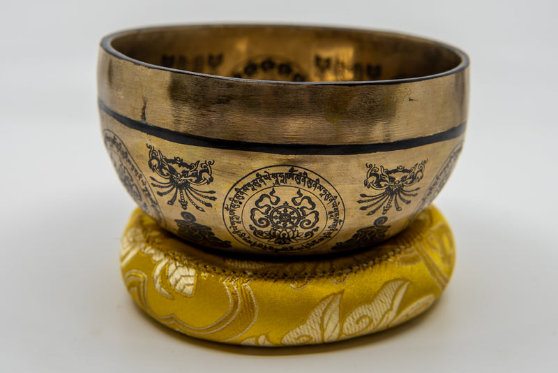 Tibetan singing bowl, Ø approx. 24 cm