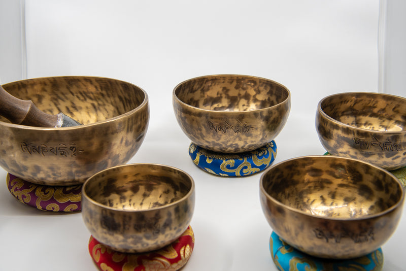Tibetan singing bowl, Ø approx. 24 cm