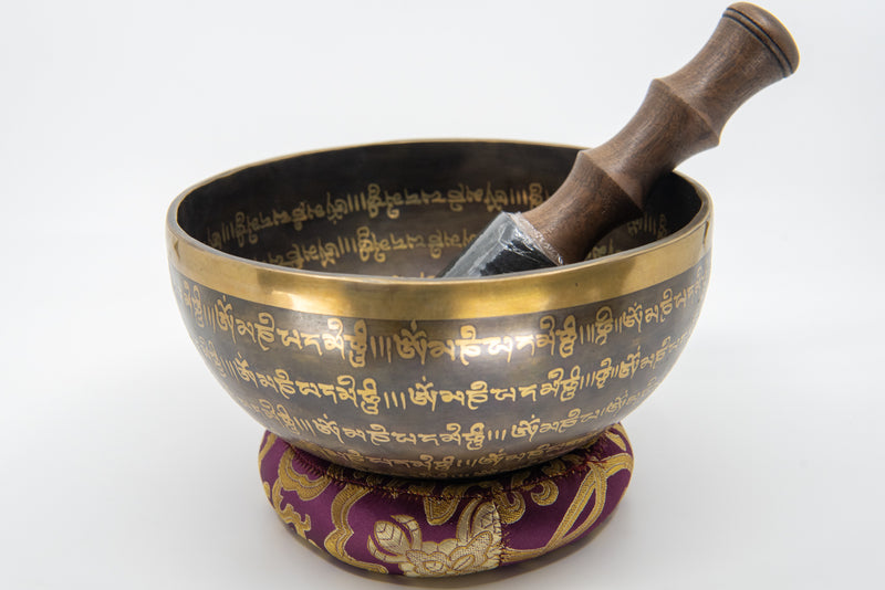 Tibetan singing bowl, Ø approx. 24 cm
