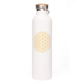 Stainless Steel Insulated Drinking Bottle - 1L - Flower of Life