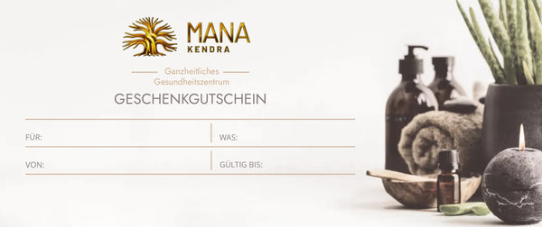 Geschenkgutschein Mana Kendra