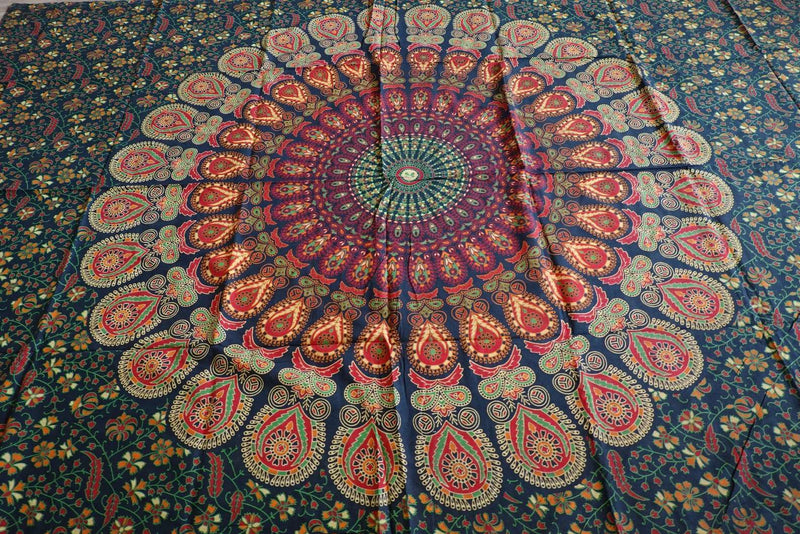 Ritual cloth, wall cloth, mandala 200x220cm
