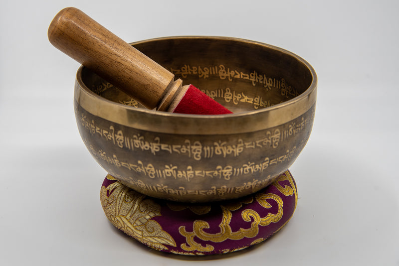 Tibetan singing bowl, Ø approx. 24 cm
