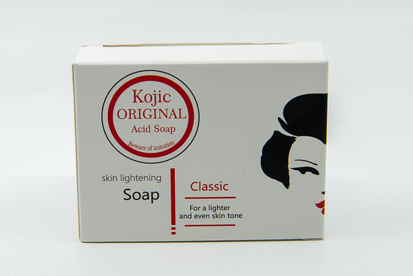Savon éclaircissant Kojie San 65 g x 3 - Acné, taches de rousseur, boutons