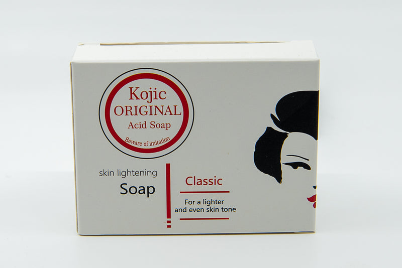 Savon éclaircissant Kojie San 65 g x 3 - Acné, taches de rousseur, boutons