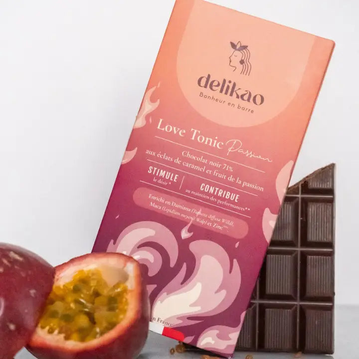 Love Tonic Passion - Aphrodisiakum Libido Schokolade - Schwarz 71%