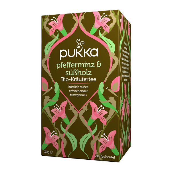 Pukka Pfefferminz & Süssholz, Kräutertee, EU Bio