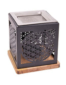 Räucherstövchen Blume des Lebens - Räucherhalter, Räuchergefäss, Räucherschale mit Sieb