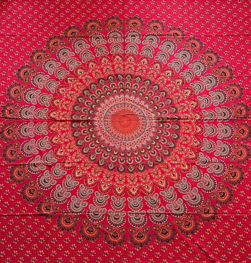 Ritual cloth, wall cloth, mandala 200x220cm
