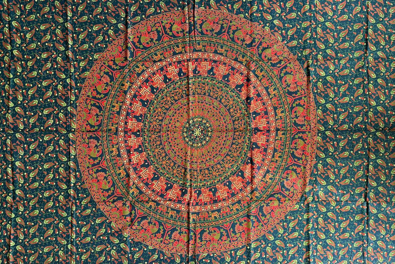 Ritual cloth, wall cloth, mandala 200x220cm