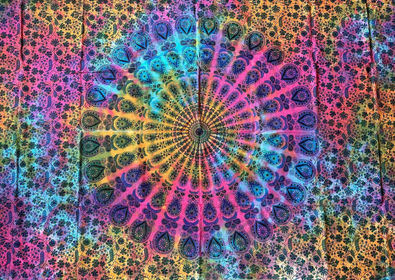 Ritual cloth, wall cloth, mandala 200x220cm