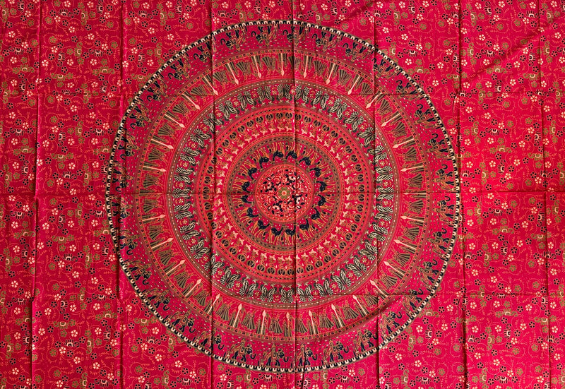 Ritual cloth, wall cloth, mandala 200x220cm